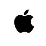 HD Wallpaper Apple Logo Black Design Modern Original Phone White